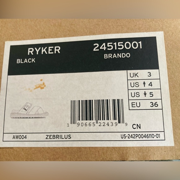 Ryker Dr. Martens Unisex Slides Sandals Size 5 Female / 4 Male - Picture 11 of 16